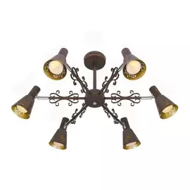 Люстра Citilux ДУНКАН КОРИЧНЕВЫЙ CL529161