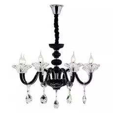Люстра Citilux Ирида Черн+прозр CL351183