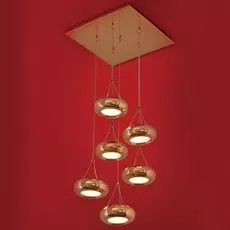 Люстра Citilux ОРБИТА МЕДЬ CL707162