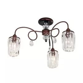 Люстра Citilux СИНДИ КОРИЧНЕВЫЙ CL330133