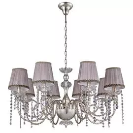 Люстры Crystal Lux ALEGRIA SP8 SILVER-BROWN
