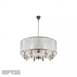 Люстра iLamp CHELSEA P2400-8 Nickel