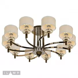 Люстра iLamp FUSION 88396/10 CR