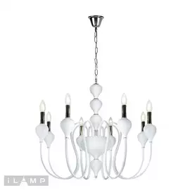 Люстра iLamp LADY 88003-8 WH