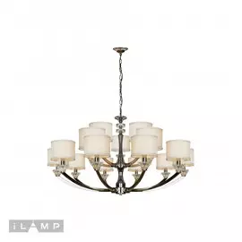 Люстра iLamp OXFORD 85175/10+5 CR