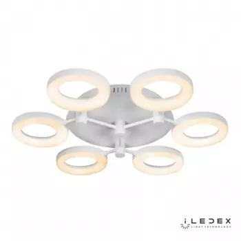 Люстра iLedex JOMO FS-014-X6-(B) 72W WH