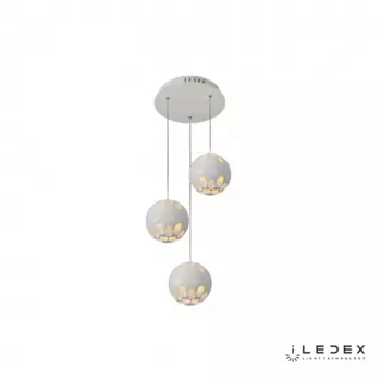 Люстра iLedex MOB P1009-3 WH