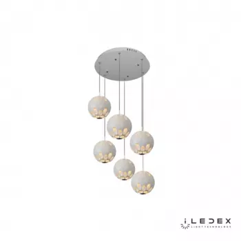 Люстра iLedex MOB P1009-6 WH