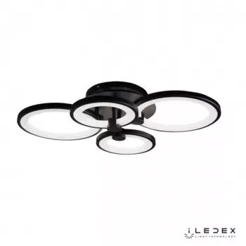 Люстра iLedex RING A001/4 BK