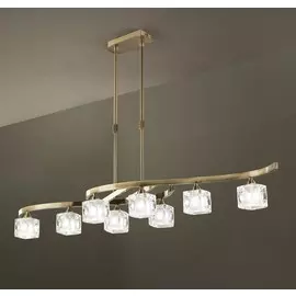 Люстра Mantra Cuadrax Bronze 0996