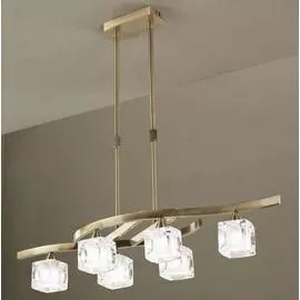 Люстра Mantra CUADRAX BRONZE 1105