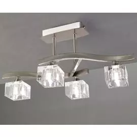 Люстра Mantra Cuadrax Chrom Matte 1117