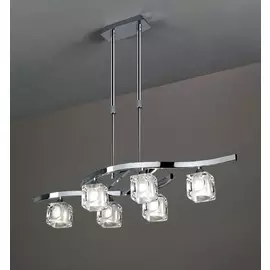 Люстра Mantra CUADRAX CHROME 0955