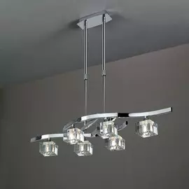 Люстра Mantra CUADRAX CHROME 0965