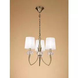 Люстра Mantra LOEWE BRONZE 4733