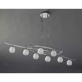 Люстра Mantra LOOP CHROME 1800