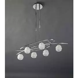 Люстра Mantra LOOP CHROME 1801