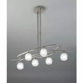 Люстра Mantra LOOP SATIN CHROME 1811