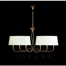 Люстра Mantra Paola Painted Gold 3541