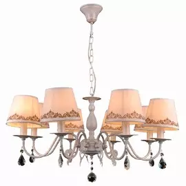 Люстра Natali Kovaltseva BIARRITZ Biarritz 70038-8C IVORY GOLD