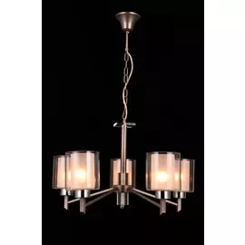 Люстра Natali Kovaltseva DOUBLE DOUBLE 81049-5C ANTIQUE SILVER