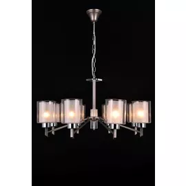 Люстра Natali Kovaltseva DOUBLE DOUBLE 81049-8C ANTIQUE SILVER