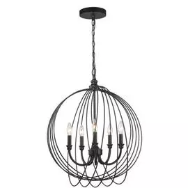 Люстра Toplight DINA TL1185H-05BK