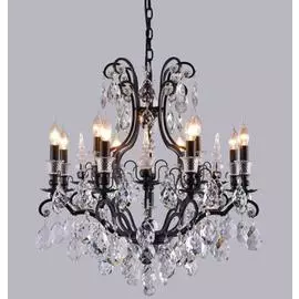 Люстры Crystal Lux MAGNIFICO SP13 BLACK/TRANSPARENT