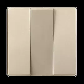 Набор клавиш для выключателя трехклавишного (шампань) Werkel WL11-SW-3G-CP 4690389124679