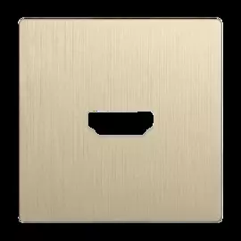 Накладка для розетки HDMI (шампань рифленый) Werkel WL10-HDMI-CP 4690389128332