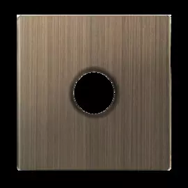 Накладка для TV розетки оконечной (бронзовый) Werkel WL12-TV-CP 4690389100574