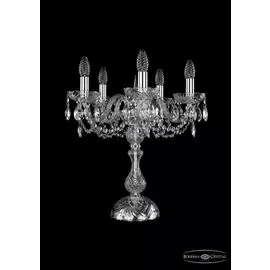 Настольная Лампа Bohemia Ivele 1402L/5/141-47/Ni