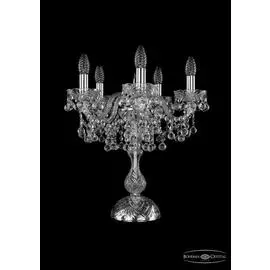 Настольная Лампа Bohemia Ivele 1409L/5/141-47/Ni