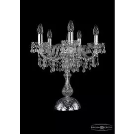 Настольная Лампа Bohemia Ivele 1410L/5/141-47/Ni/V0300