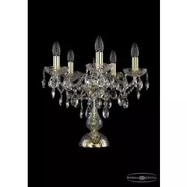 Настольная Лампа Bohemia Ivele 1415L/5/141-39/G