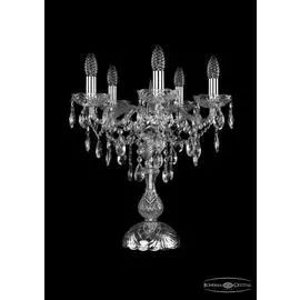 Настольная Лампа Bohemia Ivele 1415L/5/141-47/Ni