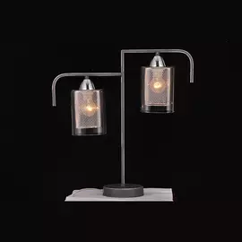Настольная лампа Natali Kovaltseva 75066/2T STAIN SILVER