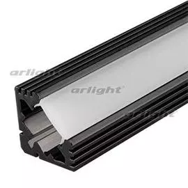 Профиль PDS45-T-2000 ANOD Black RAL9005 Arlight 020897 (2м)