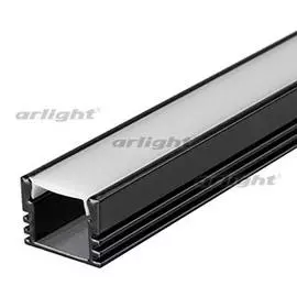 Профиль PDS-S-2000 ANOD Black RAL9005 Arlight 020895 (2м)