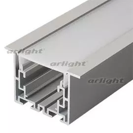 Профиль с экраном S2-LINIA55-F-2500 ANOD+OPAL Arlight 021176