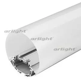 Профиль с экраном SL-ROUND-D90-2500 ANOD+OPAL Arlight 024076
