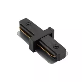 Прямой коннектор Denkirs DK TRACK BLACK TR1101-BK