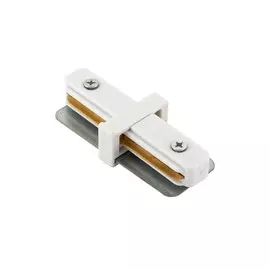 Прямой коннектор Denkirs DK TRACK WHITE TR1101-WH