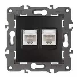 Розетка 2хRJ45 Эра 14-3108-05