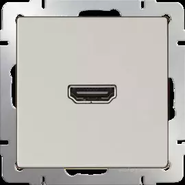 Розетка HDMI (слоновая кость) Werkel WL03-60-11 4690389097508