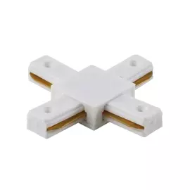 Соединитель X-образный (однофазный) Crystal Lux CLT 0.11 CLT 0.211 04 WH