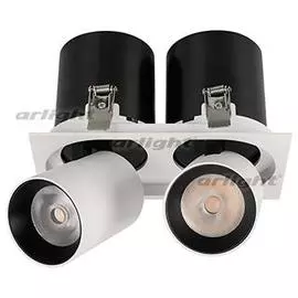 Спот LGD-PULL-S100x200-2x10W White6000 (WH, 20 deg) Arlight 026193