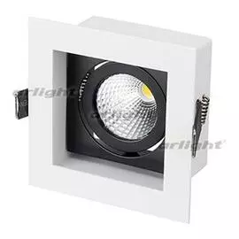 Светильник CL-KARDAN-S102x102-9W White (WH-BK, 38 deg) Arlight 024124