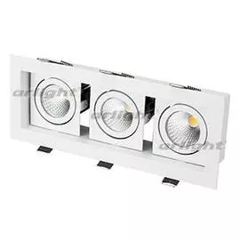 Светильник CL-KARDAN-S260x102-3x9W Day (WH, 38 deg) Arlight 024132