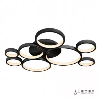 Светильник iLedex RING STAR 9004-8L-X BK